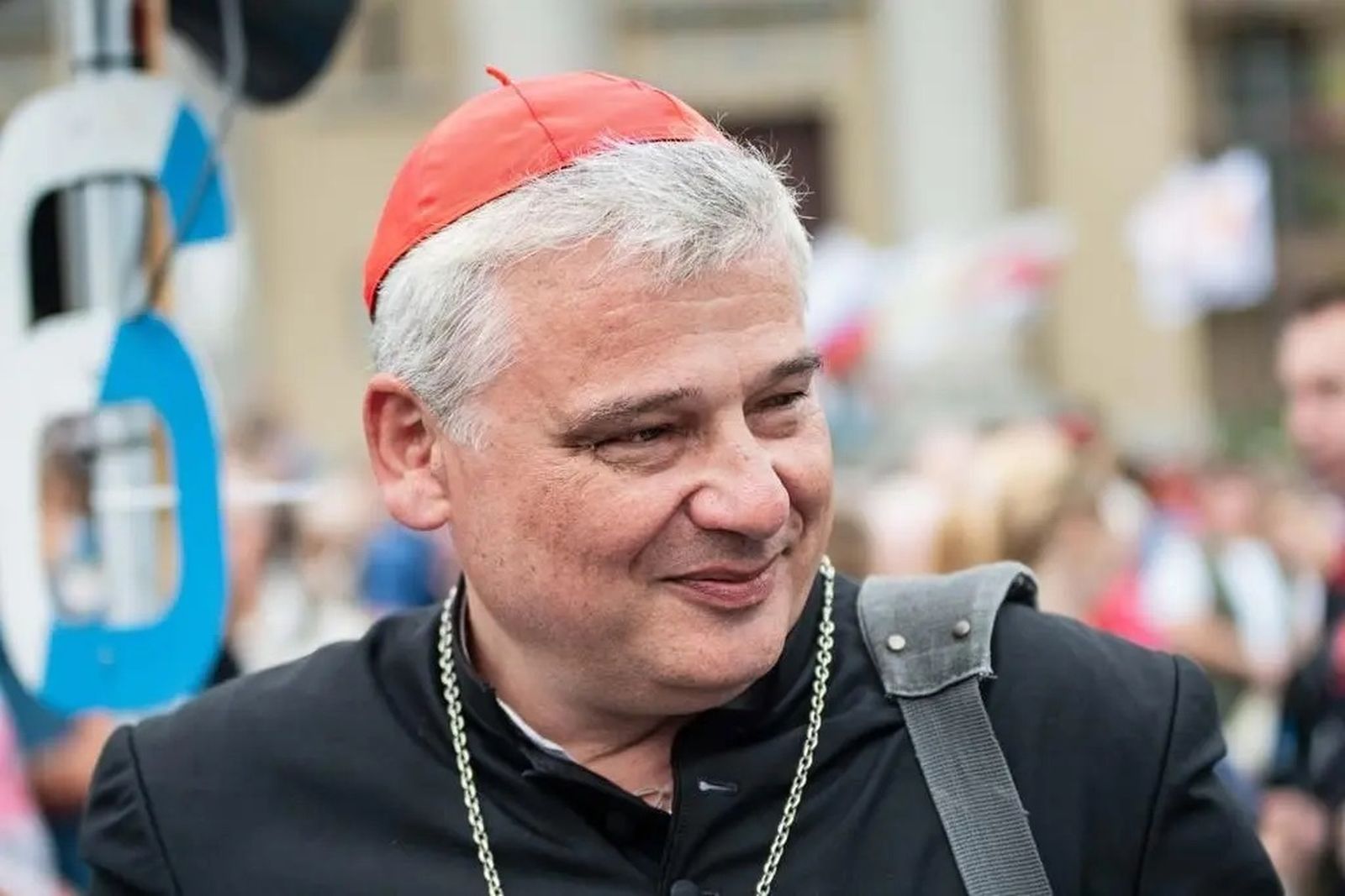 El cardenal Krajewski