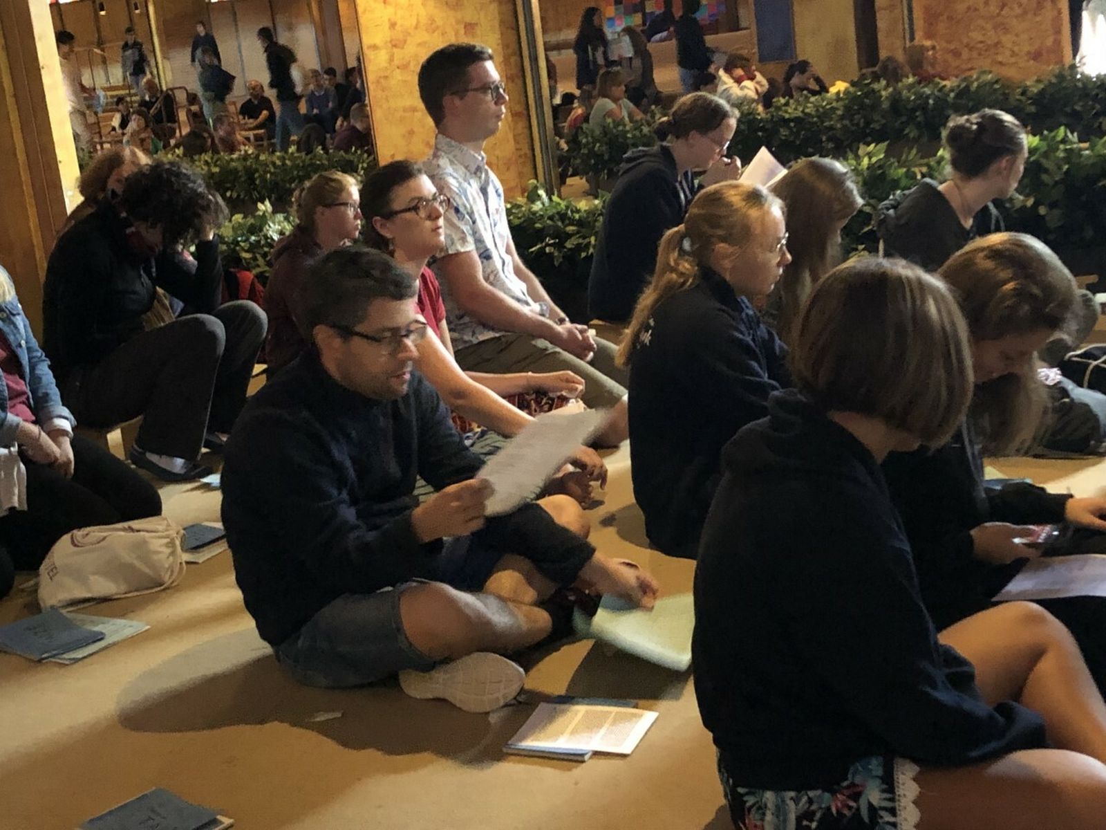 Alberto Gata, en Taizé