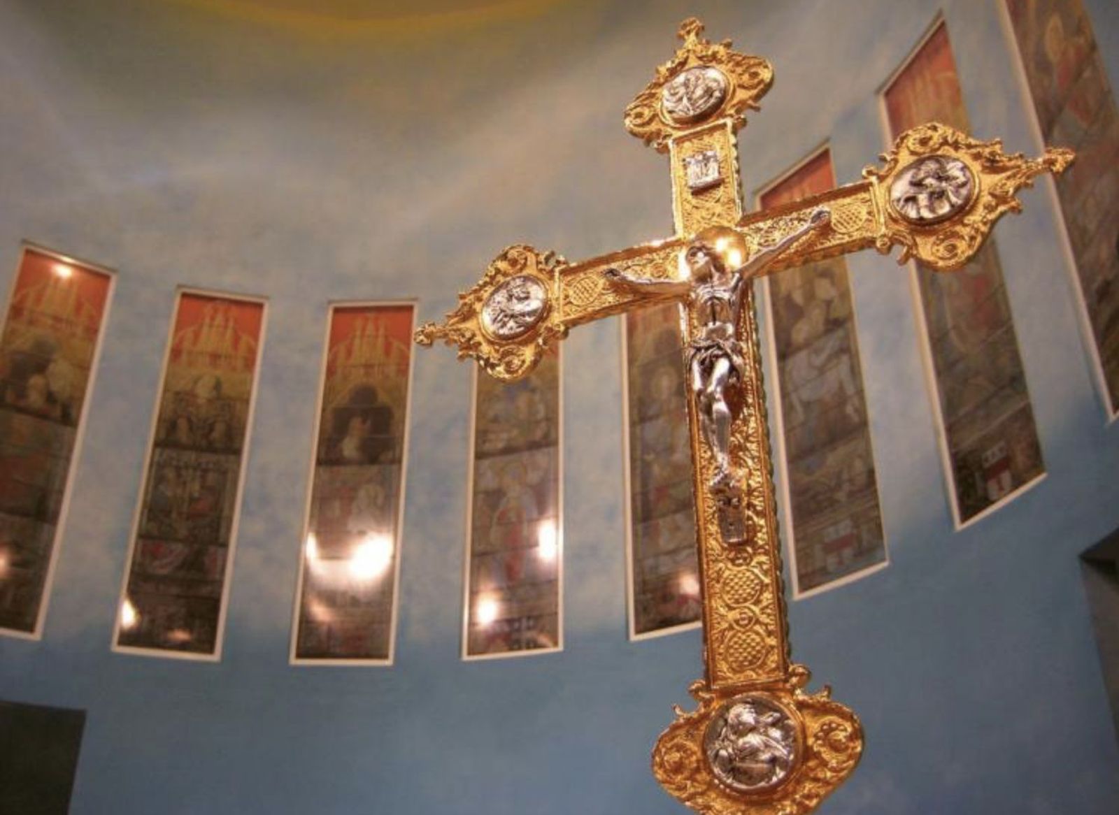 Interior de  la iglesia