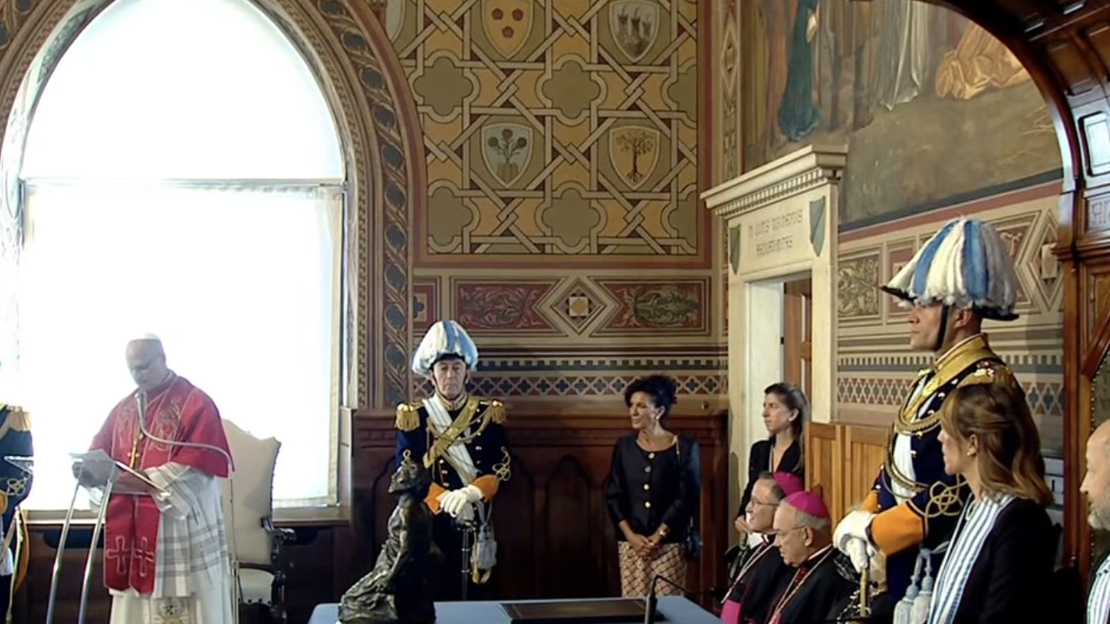 El Papa, en su discurso a los regentes