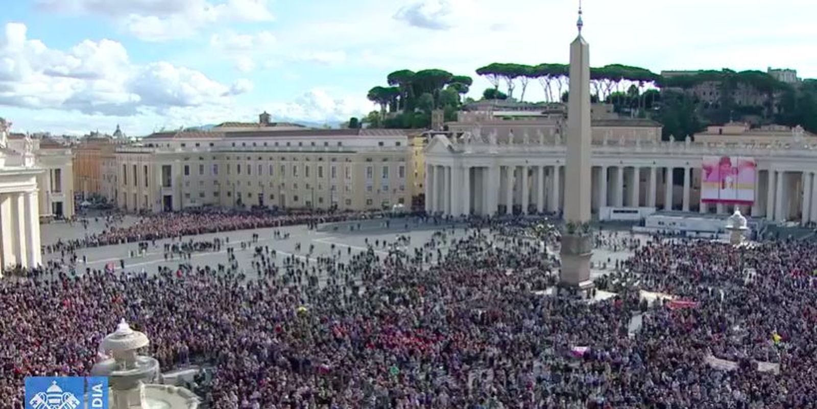 La plaza de San Pedro