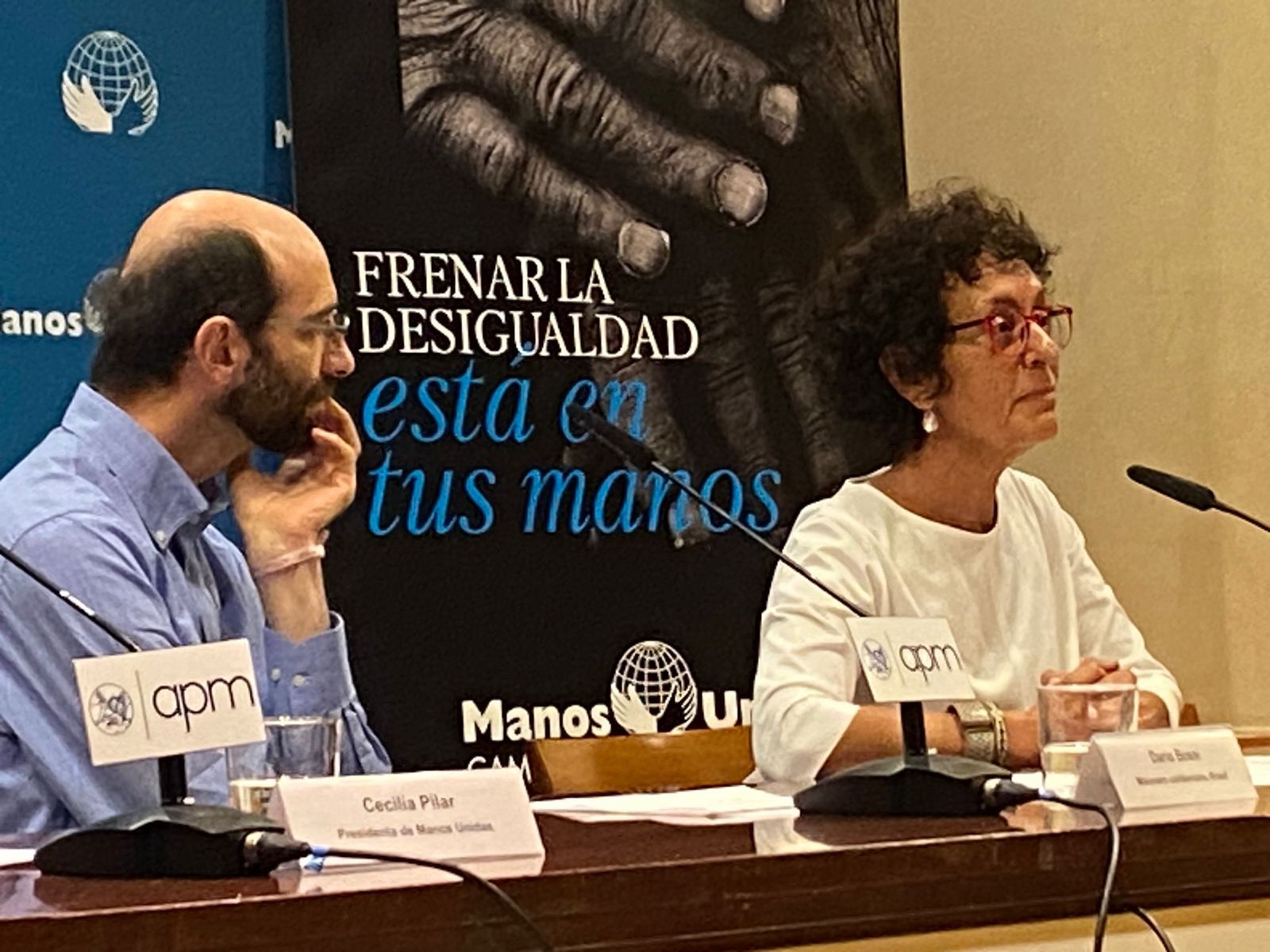 Virginia Alfaro y Darío Bossi