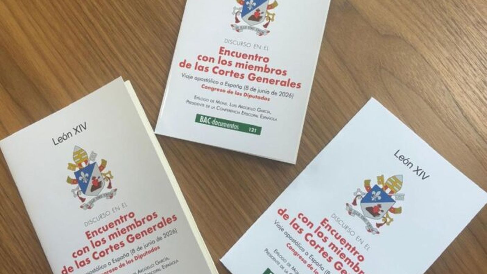 Edición de la CEE del discurso del Papa al Congreso