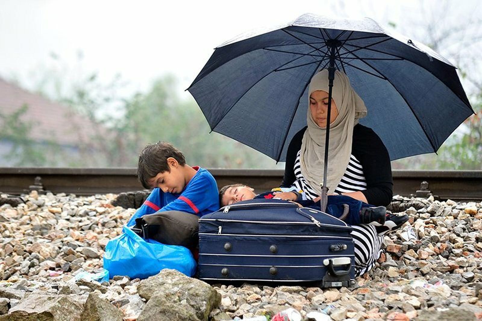 Casi la mitad de los desplazados son menores