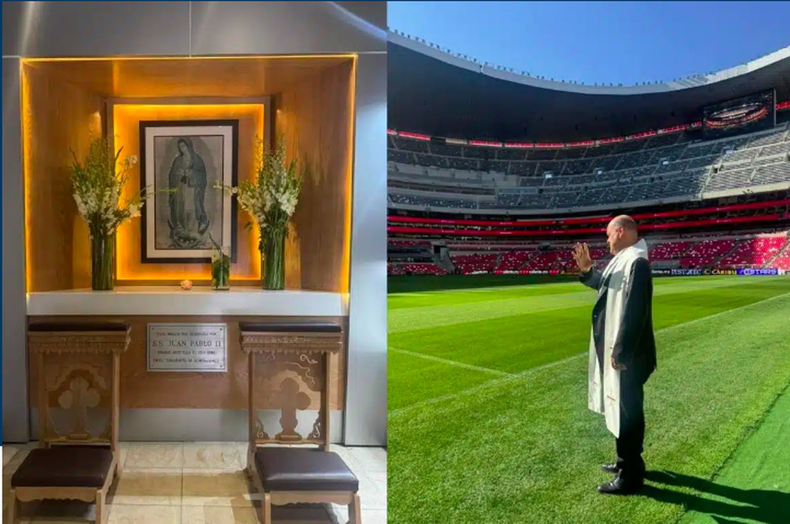 Mons. Acero Estadio Azteca