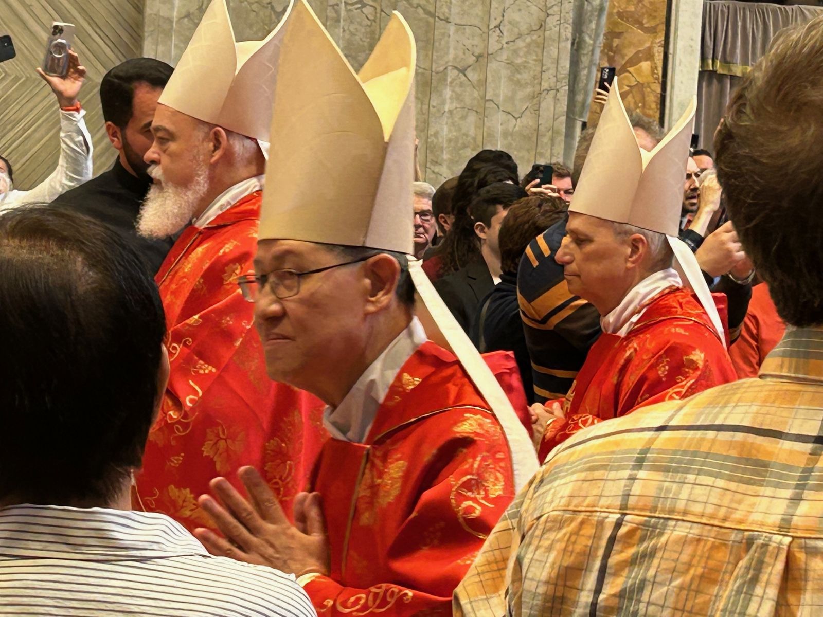 Procesión de cardenales