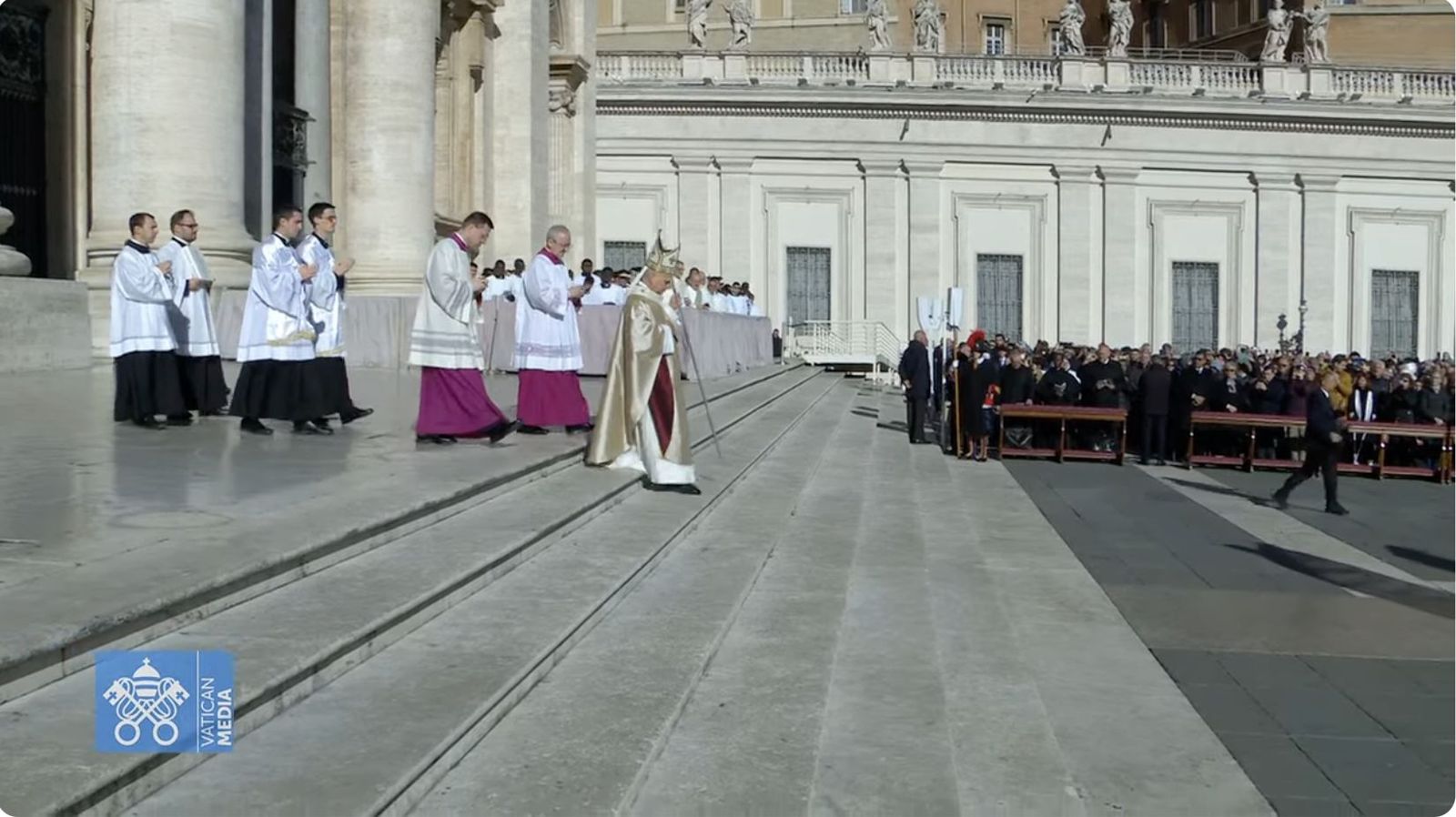 Misa en la solemnidad de Cristo Rey presidida por el Papa