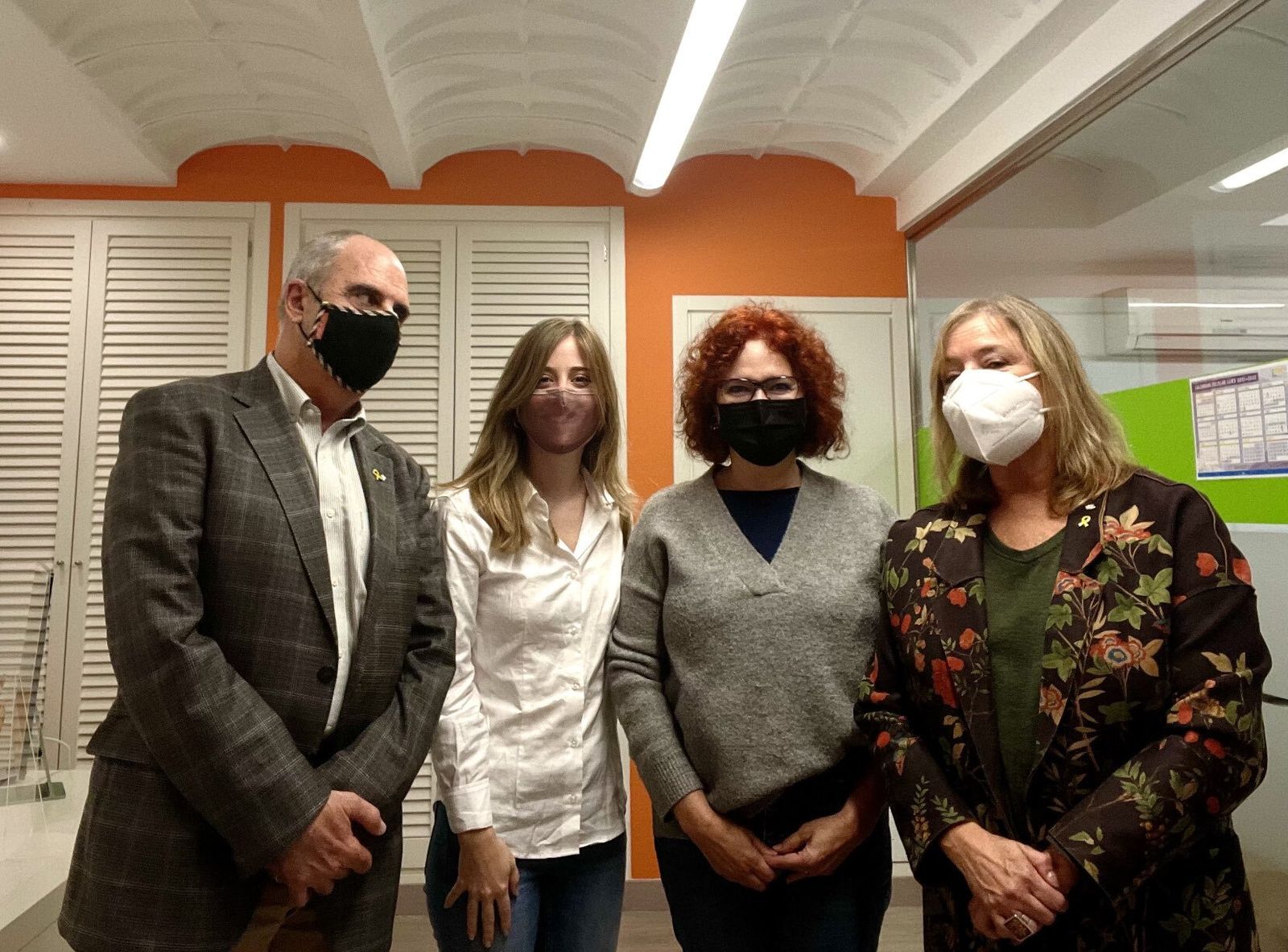 Con la comunidad Bahá’í de Girona.