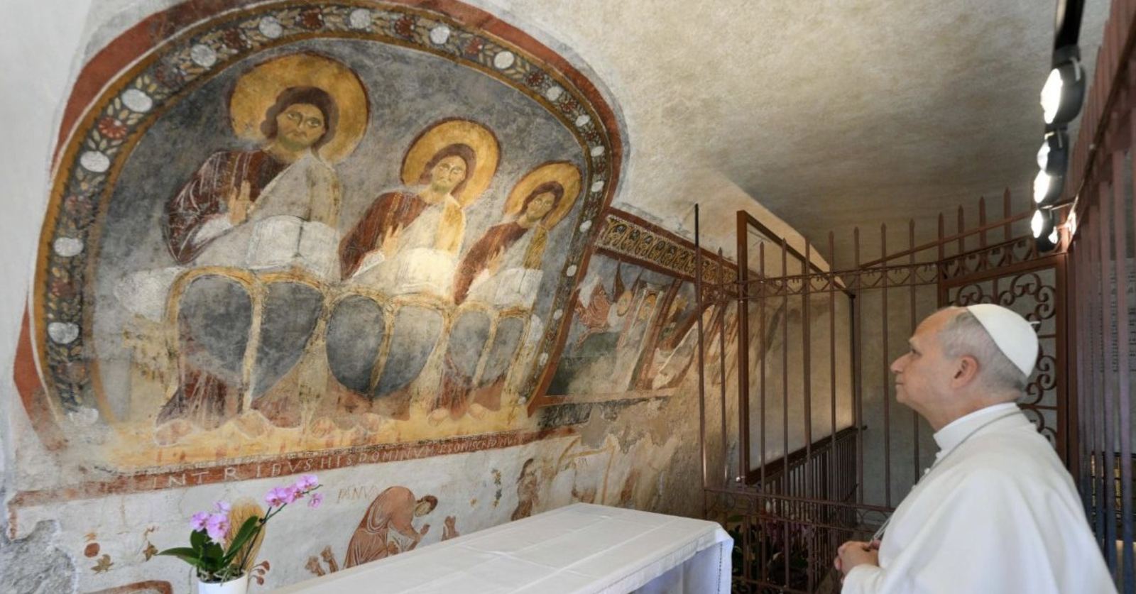 El Papa en Vallepietra