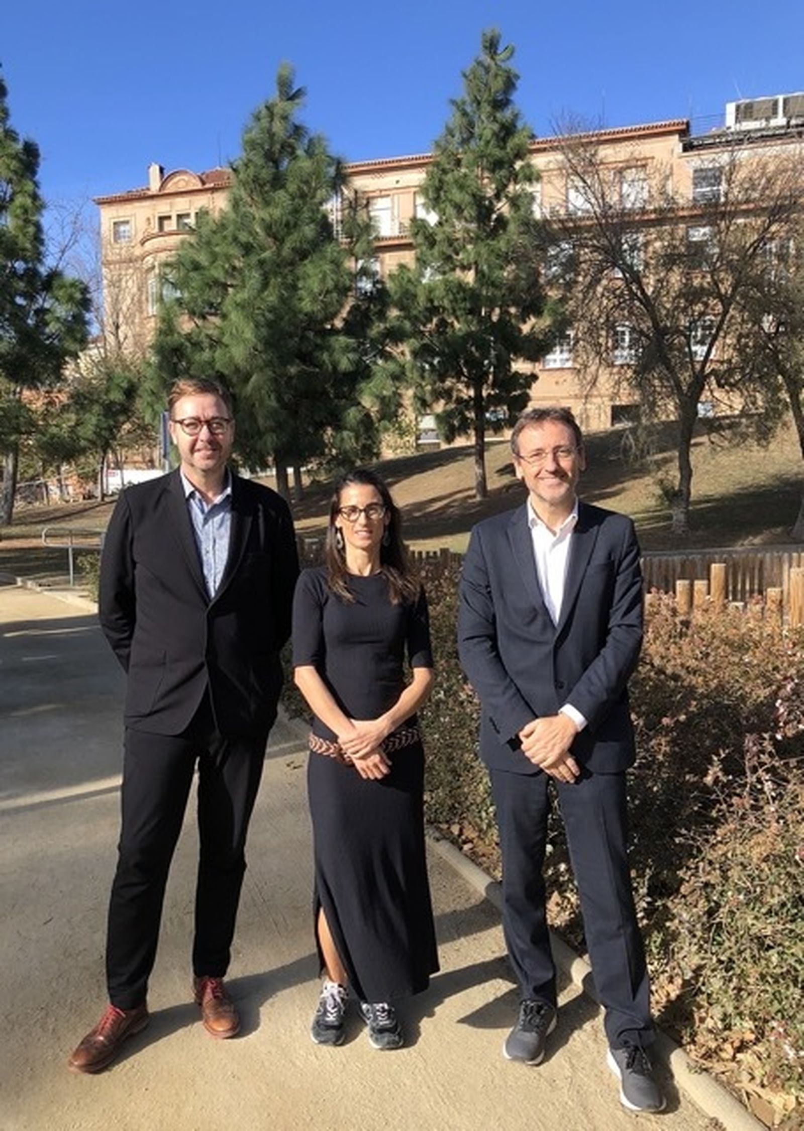 Francesc Figueras, Marta Rial y Eduard Gratacos
