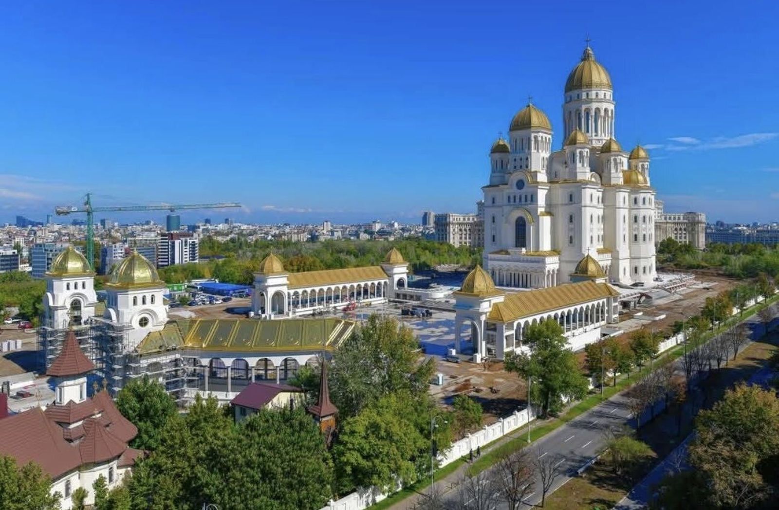 La catedral de la Salvación del Pueblo. Bucarest.