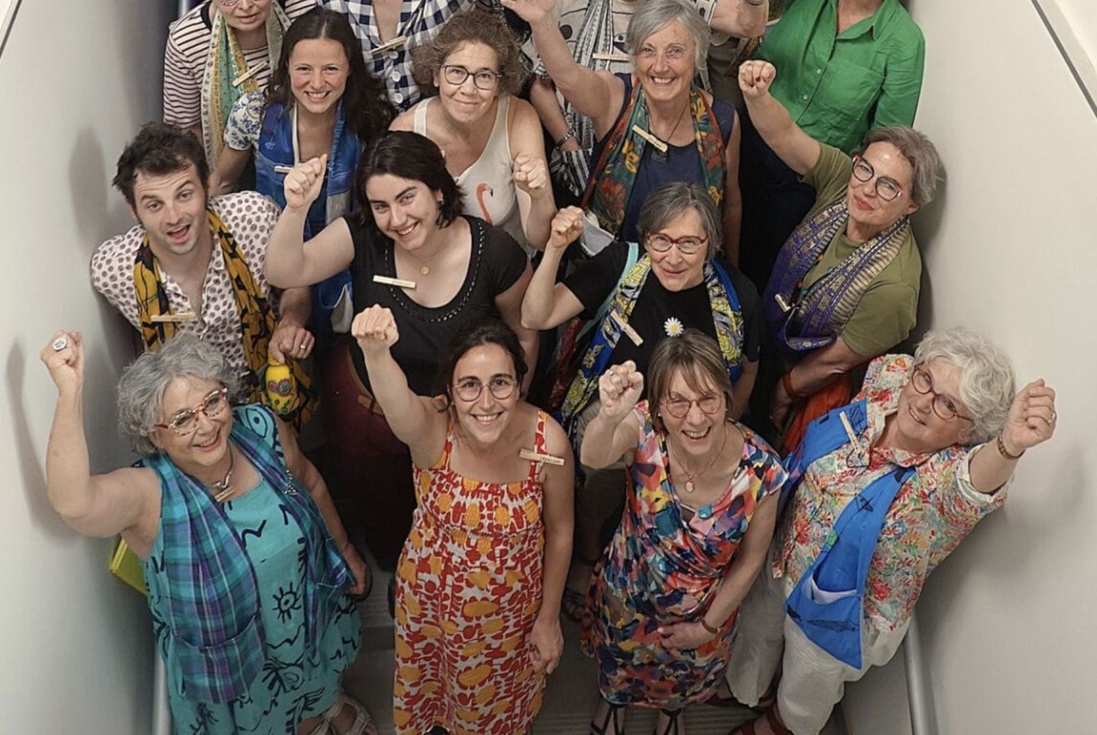 Un grupo de mujeres de Magdala