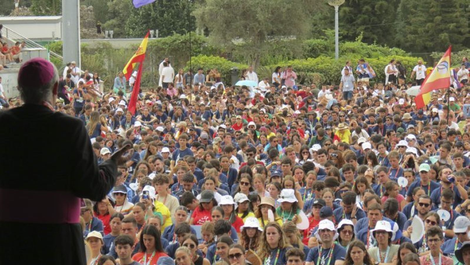 El arzobispo de Sevilla en la JMJ