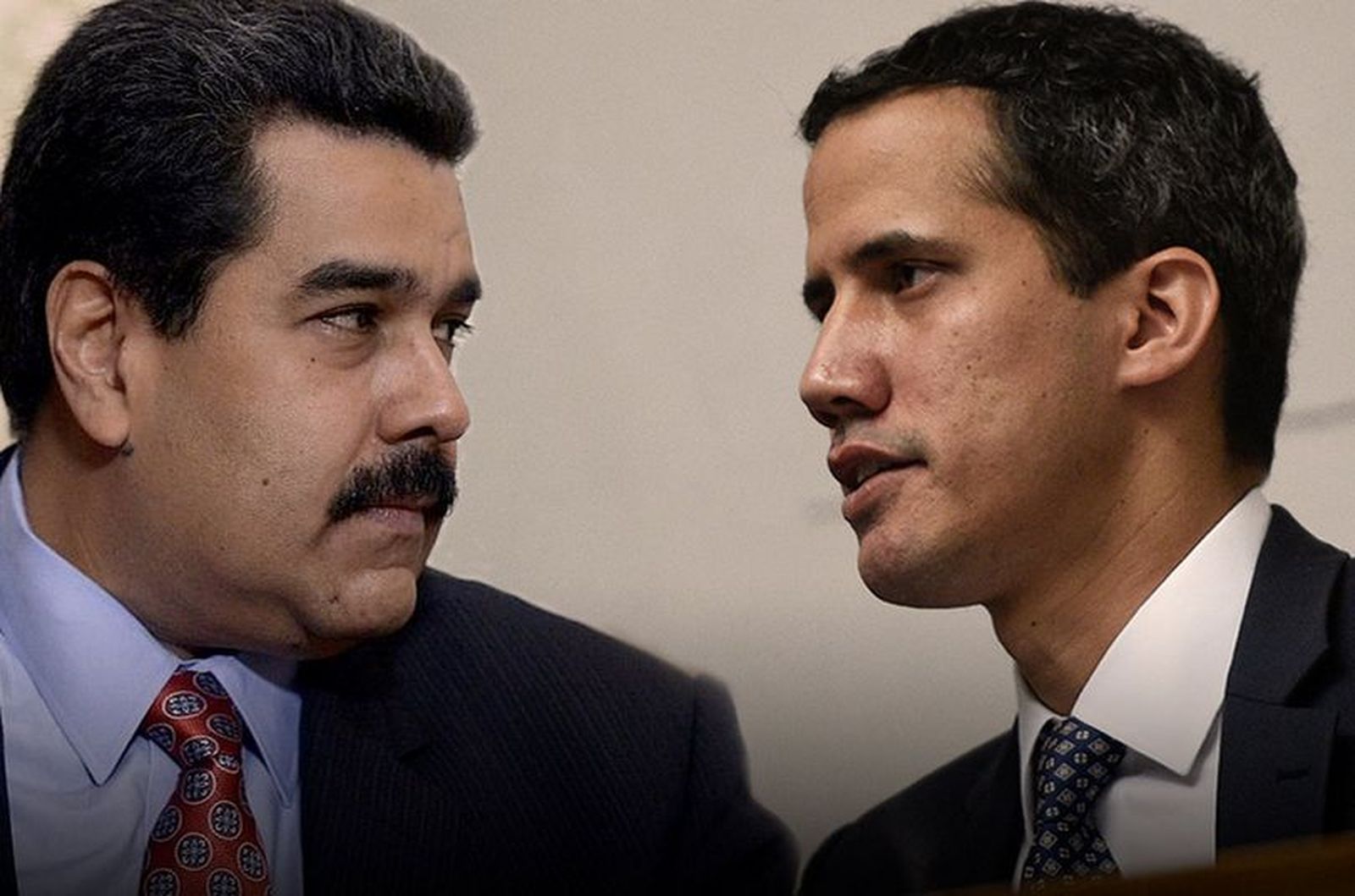 Maduro y Guaidó