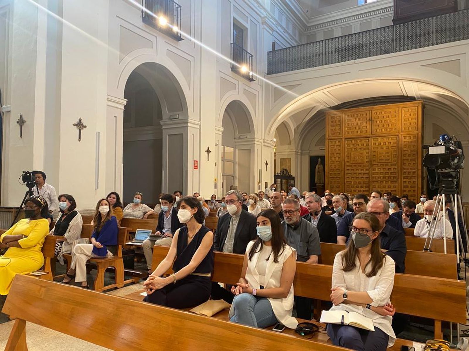 Asistentes a la presentación