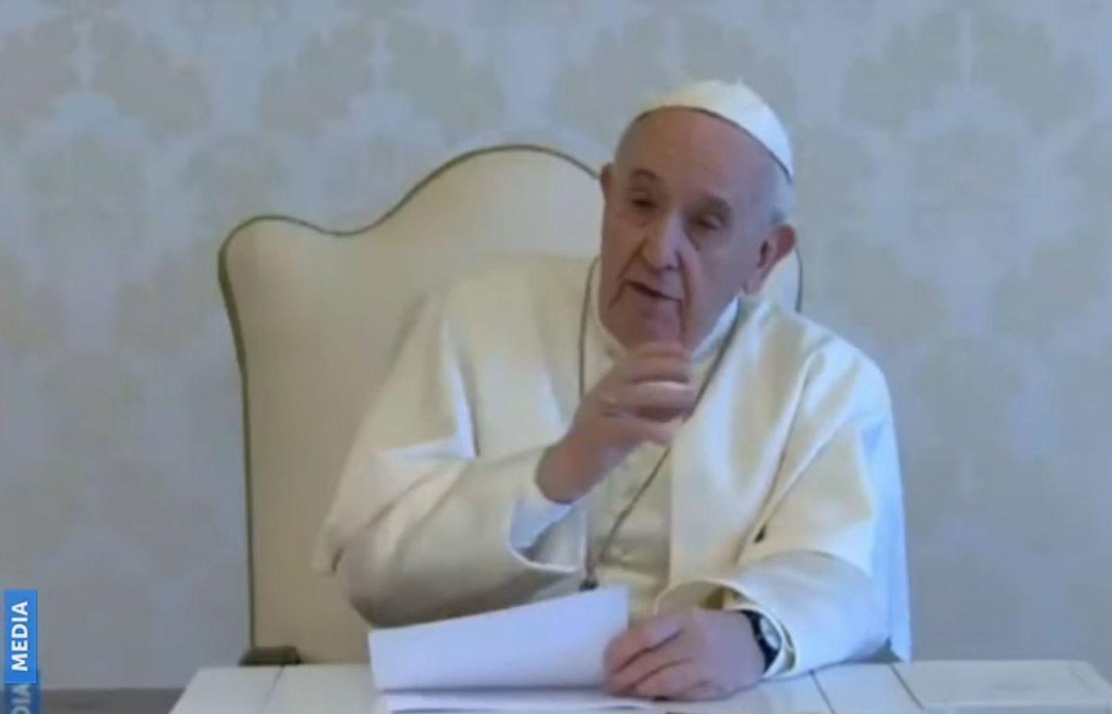 El Papa, con Scholas