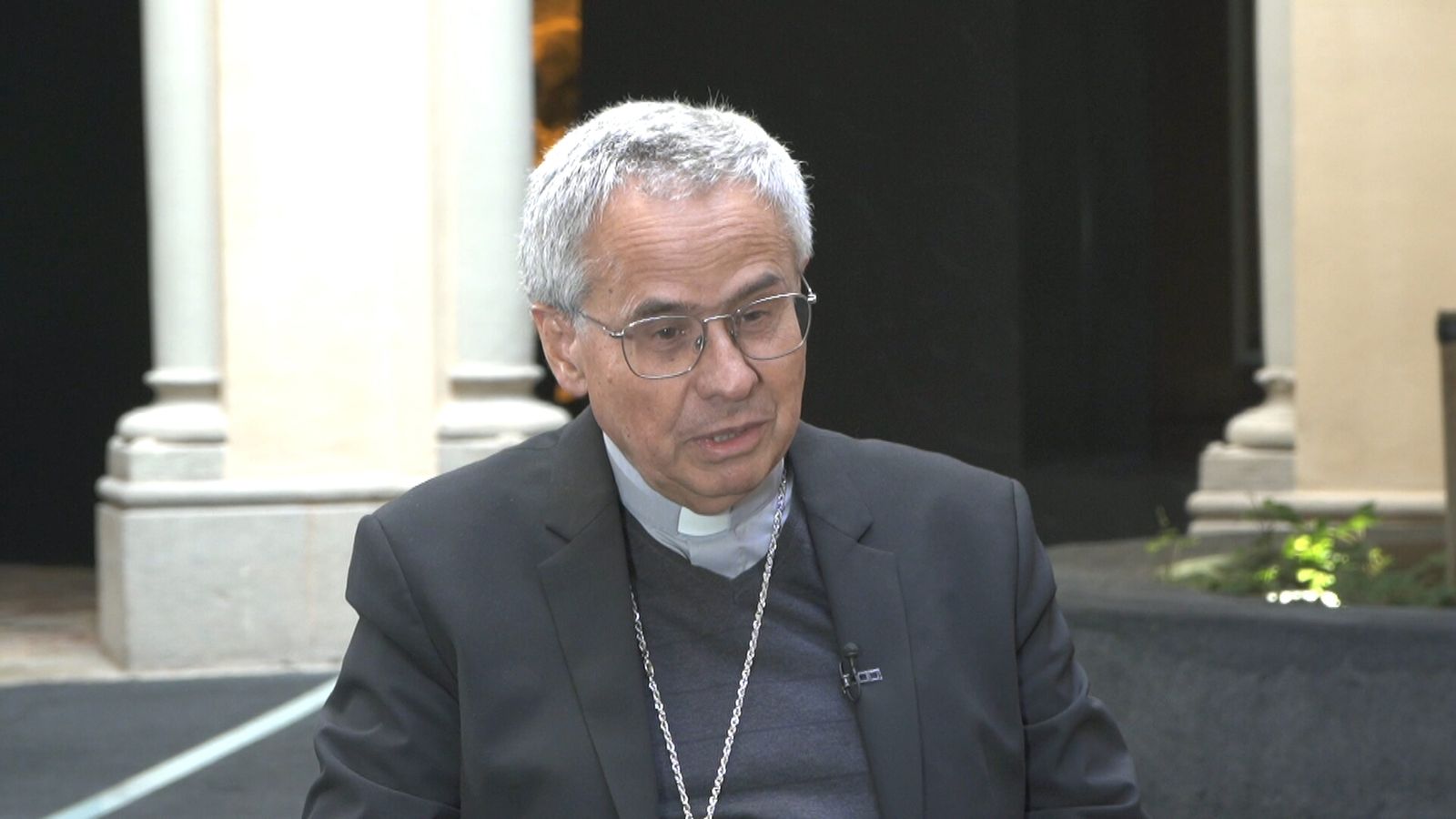 Joan Planellas, durante la entrevista en TV3.