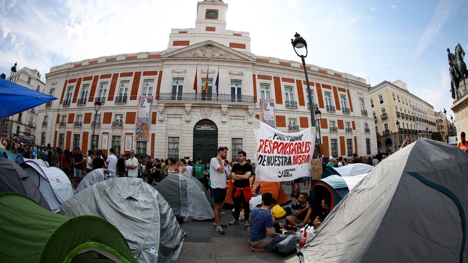 Acampada en Sol
