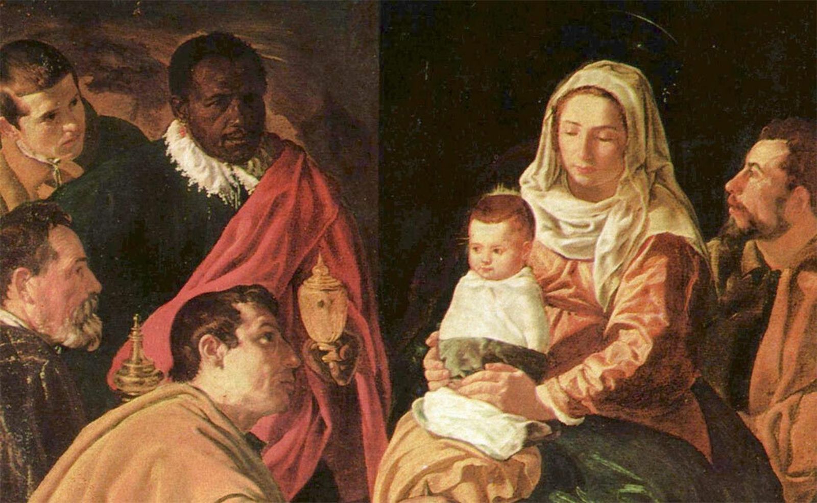 Adoración de los Reyes Magos. Velázquez