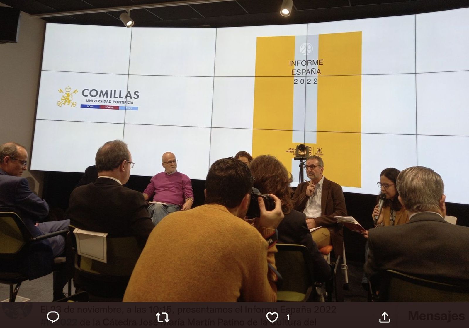 Un momento de la presentación