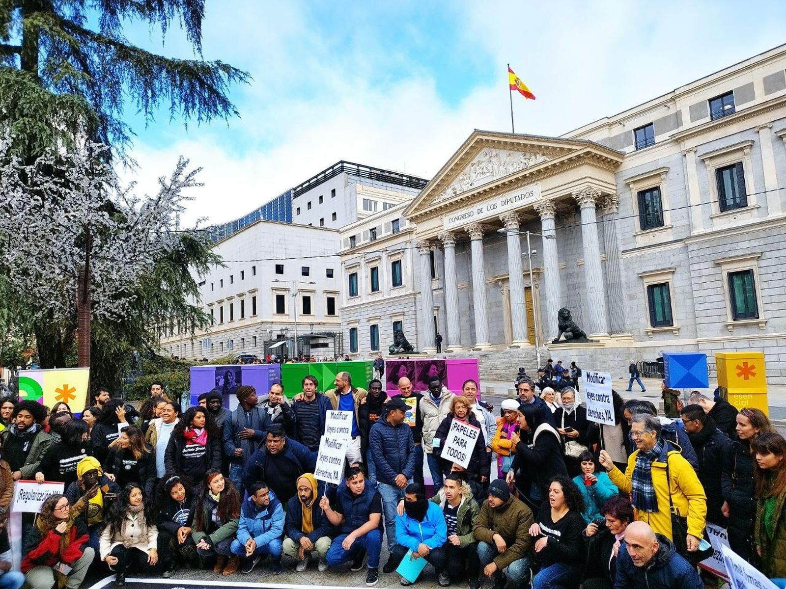 Entrega de las 700.000 firmas