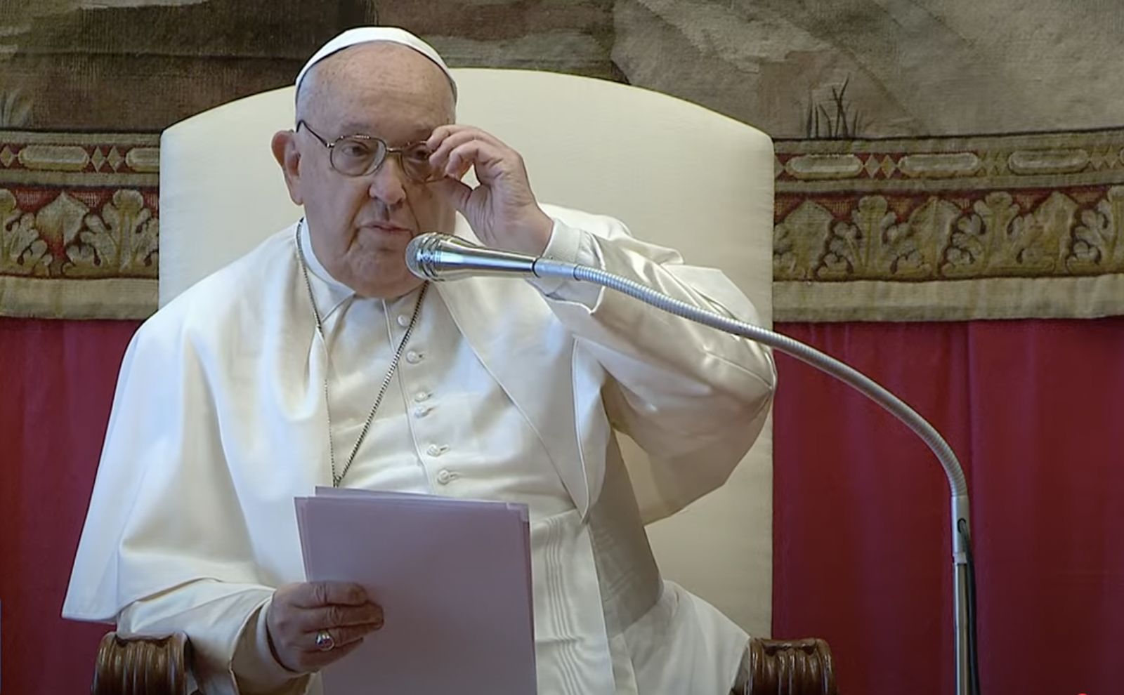 Francisco, en el discurso a la Curia vaticana