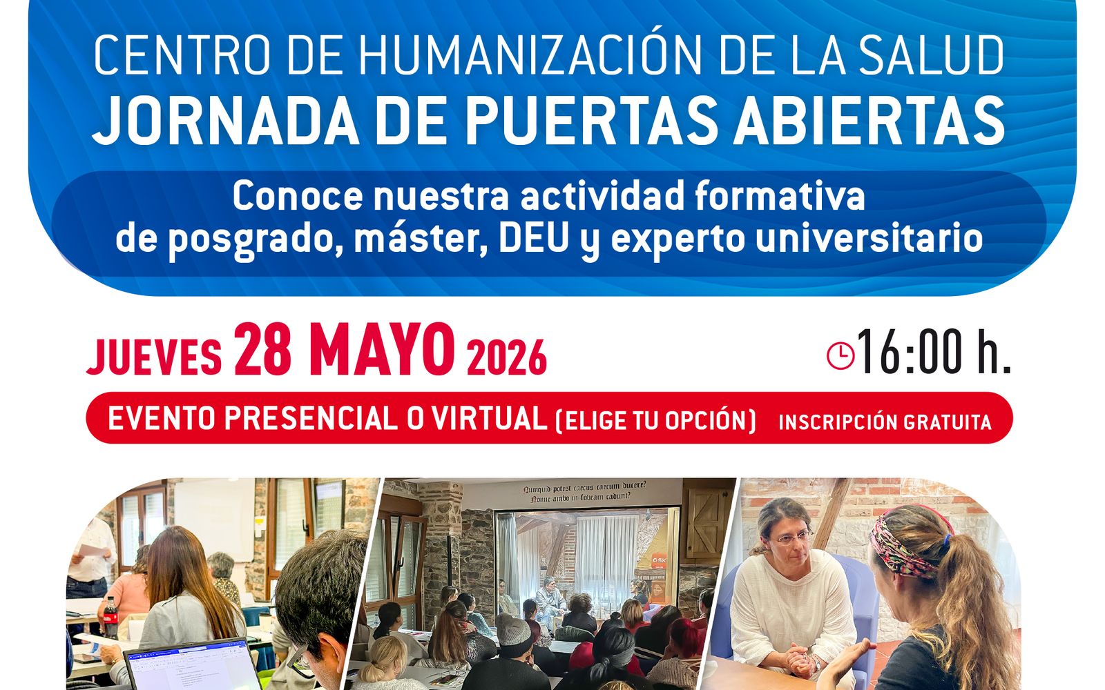 Jornadas de puertas abiertas en el Centro de Humanización de la Salud