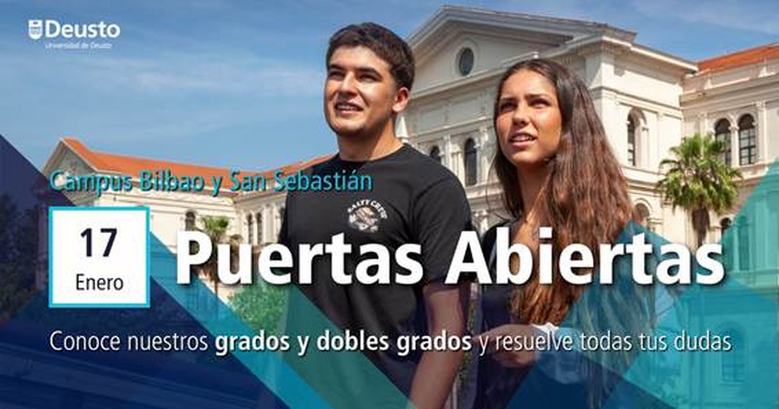 Jornada de Puertas Abiertas en la Universidad de Deusto