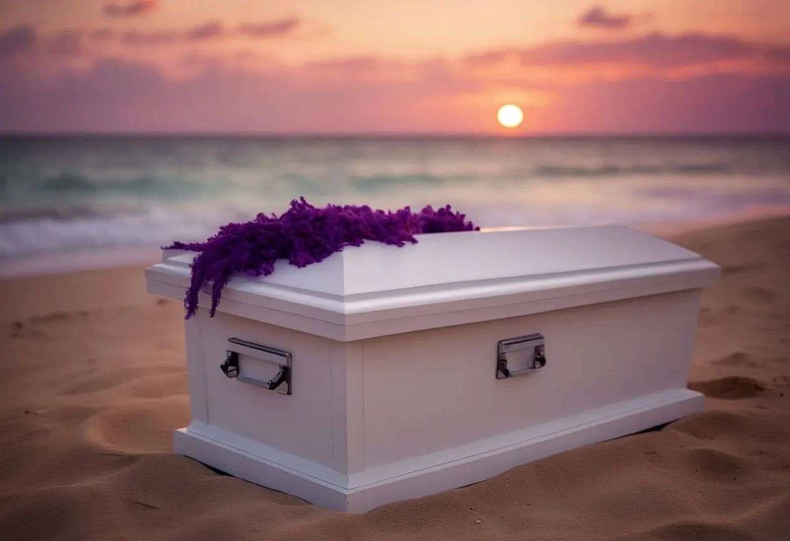 Féretro en Lampedusa