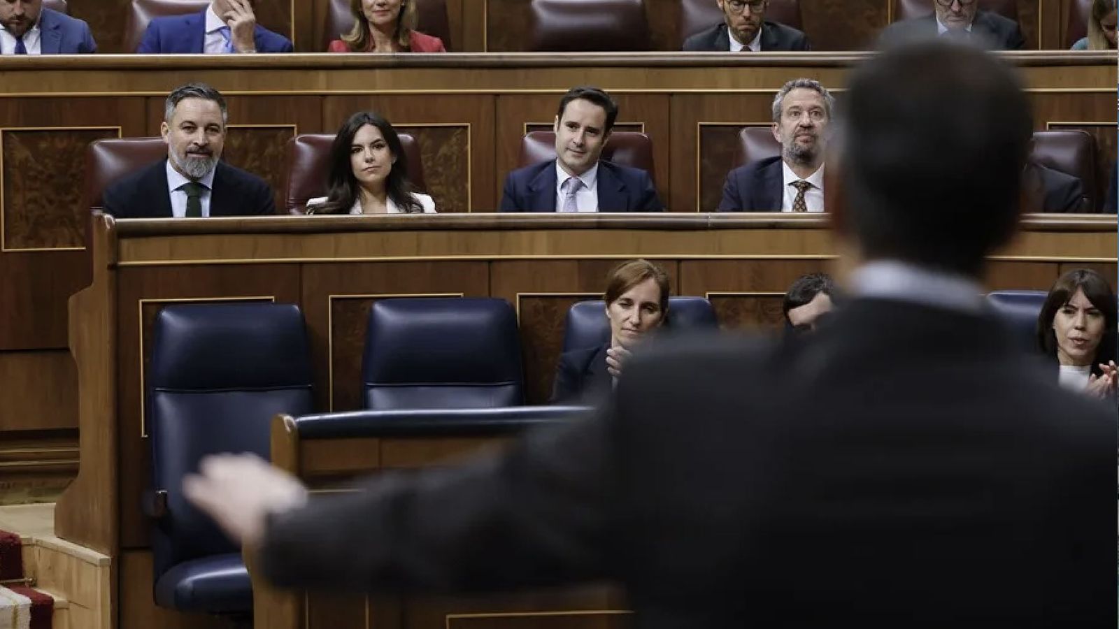 Sánchez y Abascal en el Congreso