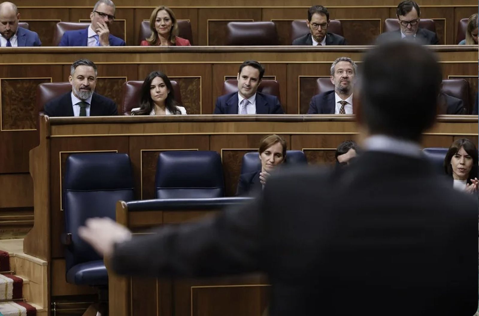 Sánchez y Abascal en el Congreso