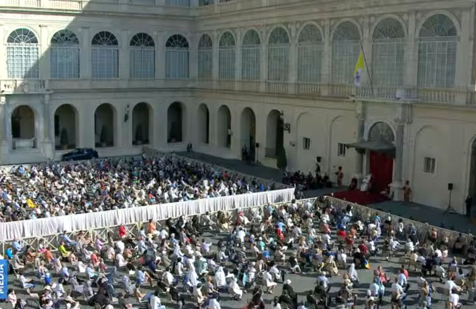 Audiencia en San Dámaso
