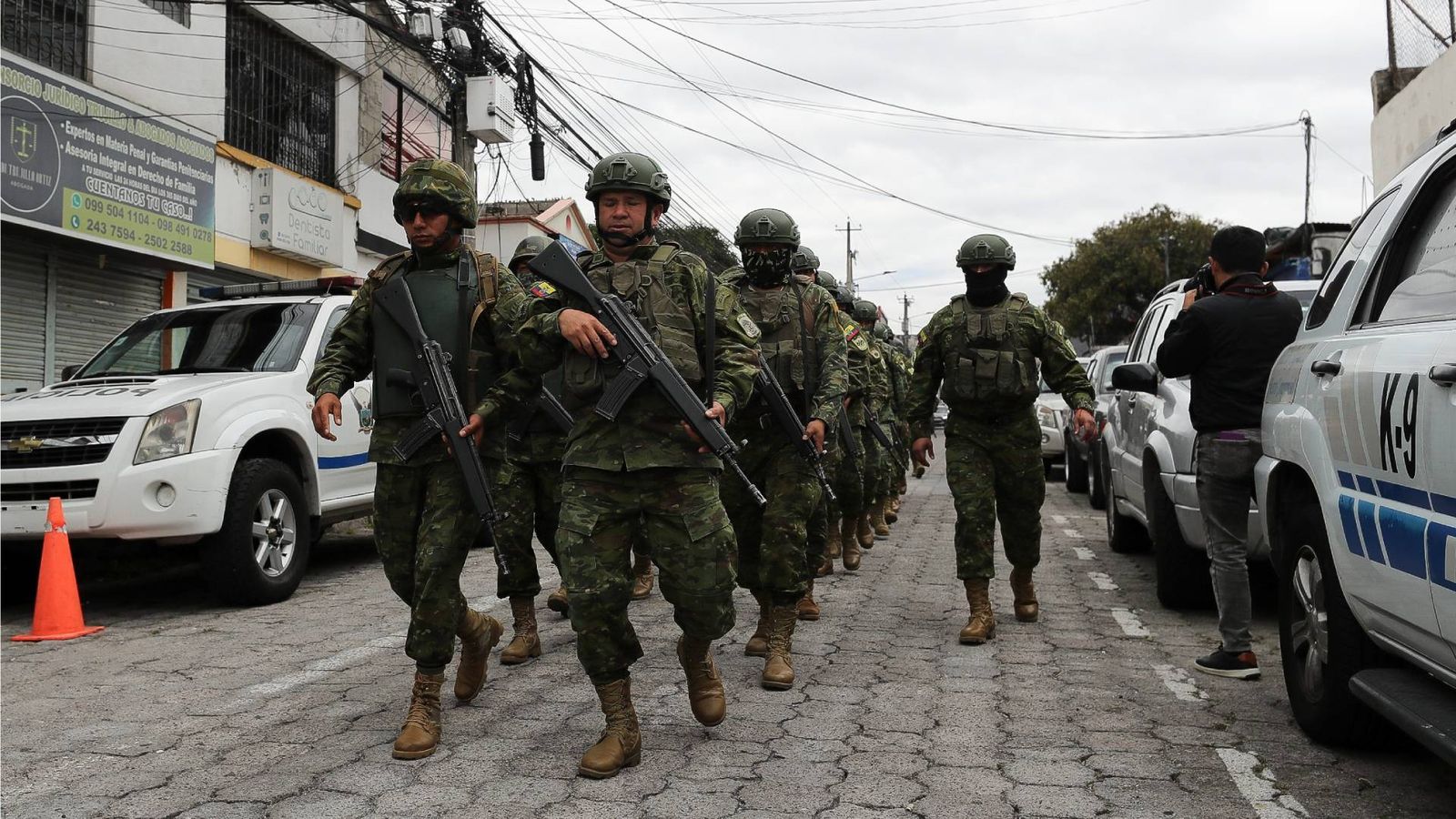 Ecuador, guerra interna