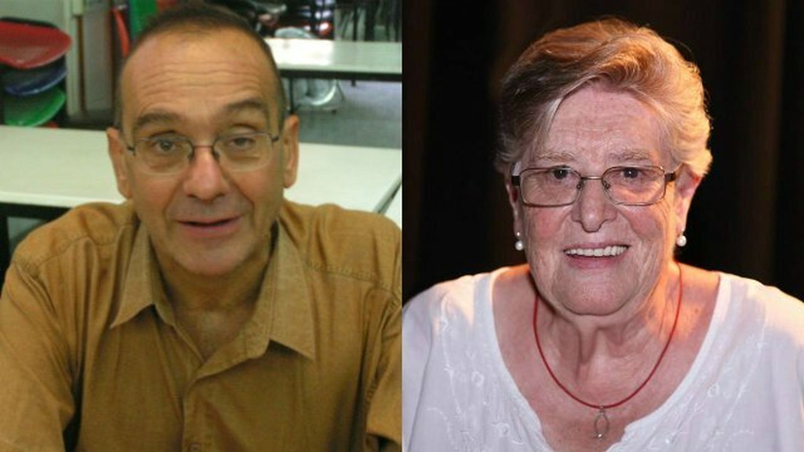 El Pare Manel y Viqui Molins