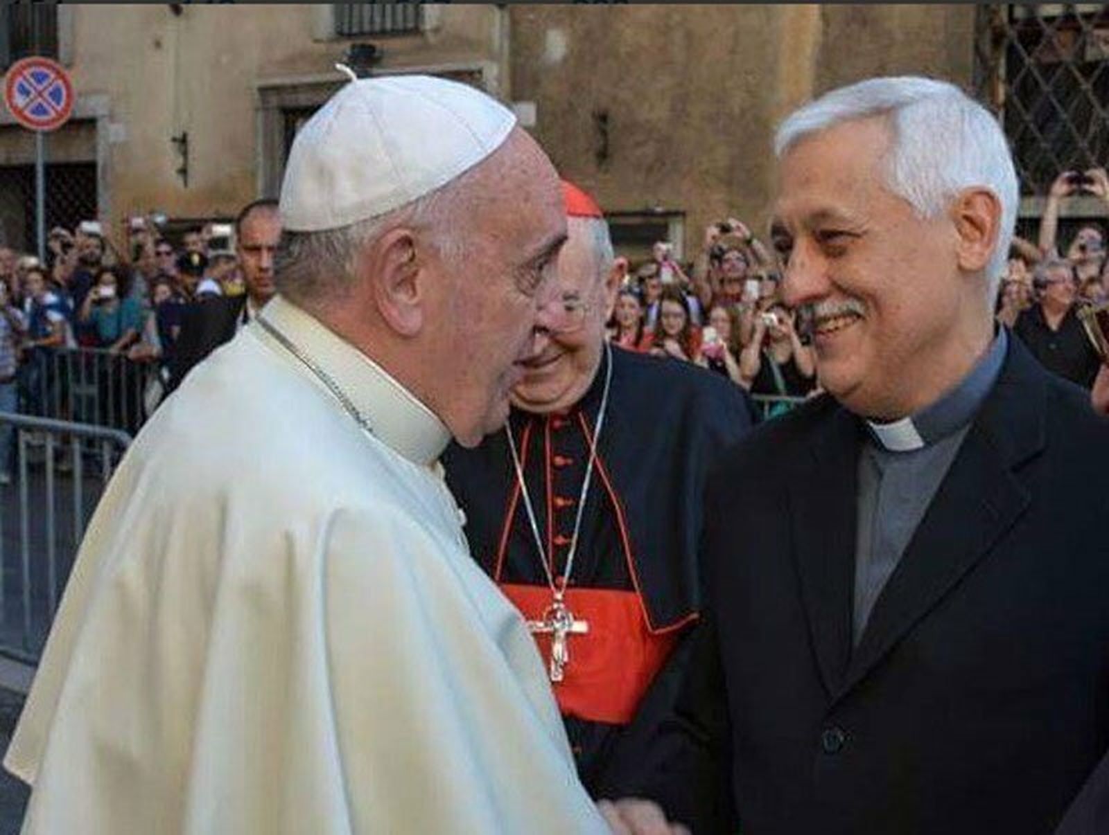 Arturo Sosa, sj., con el Papa