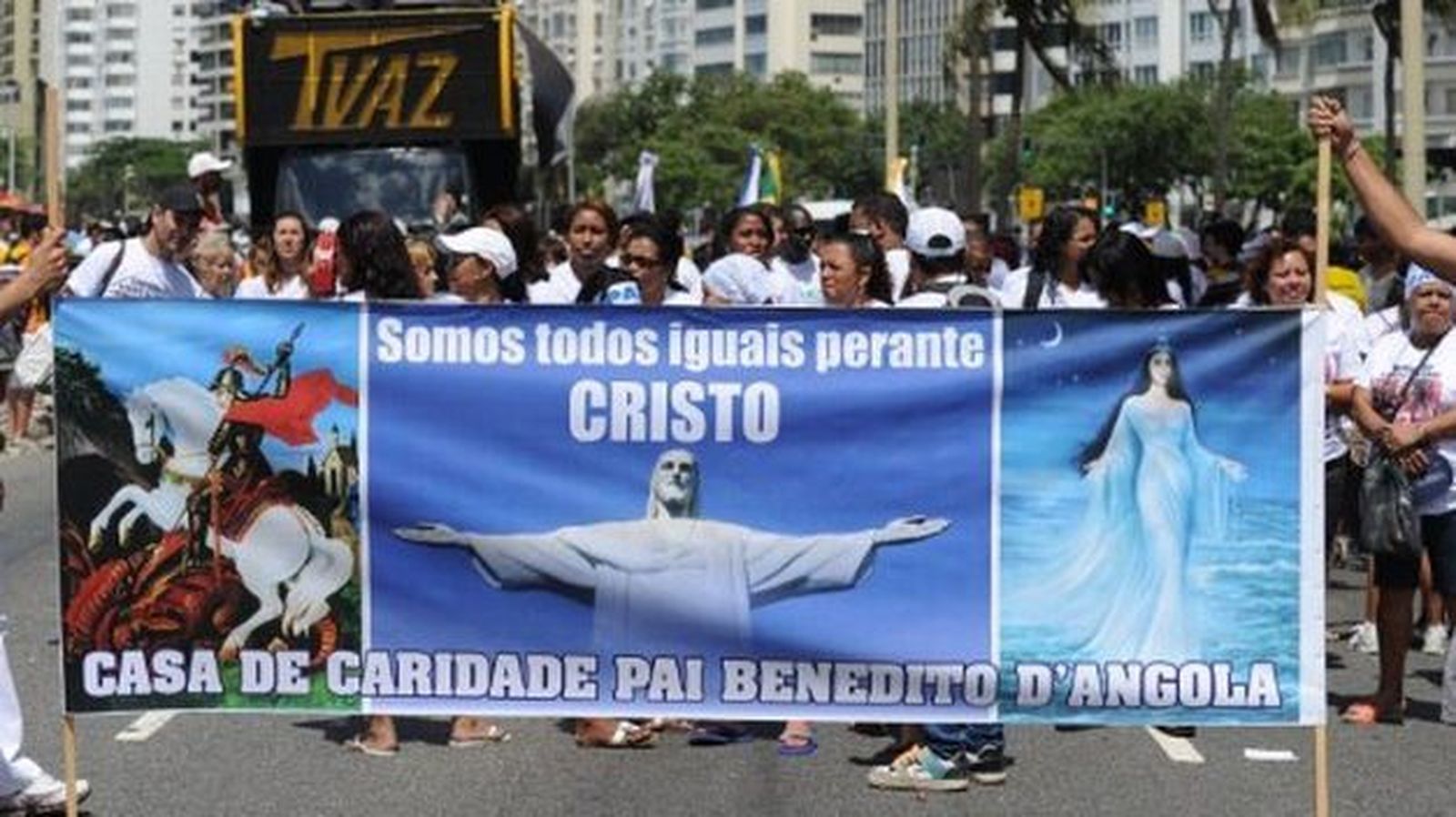 Fieles brasileños marchan en Río en pro del respeto a la libertad religiosa
