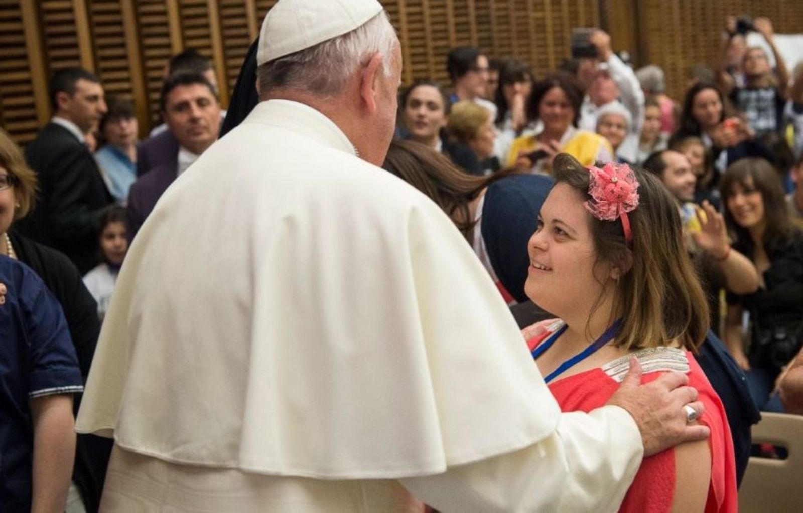 FRancisco y una niña
