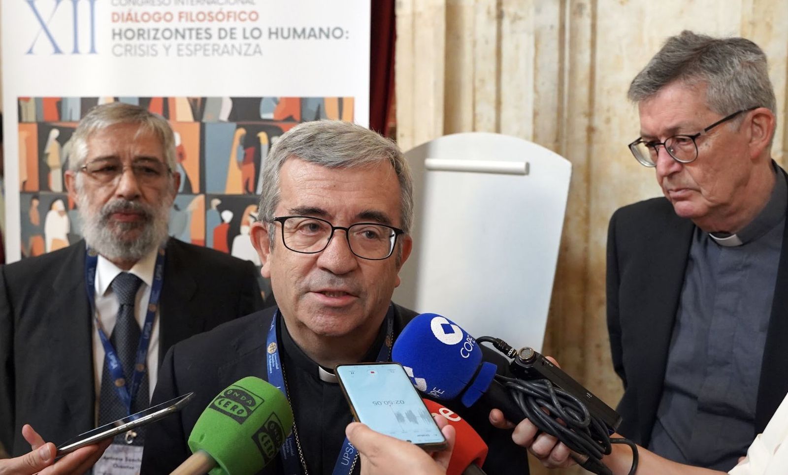 Argüello, en declaraciones a los medios