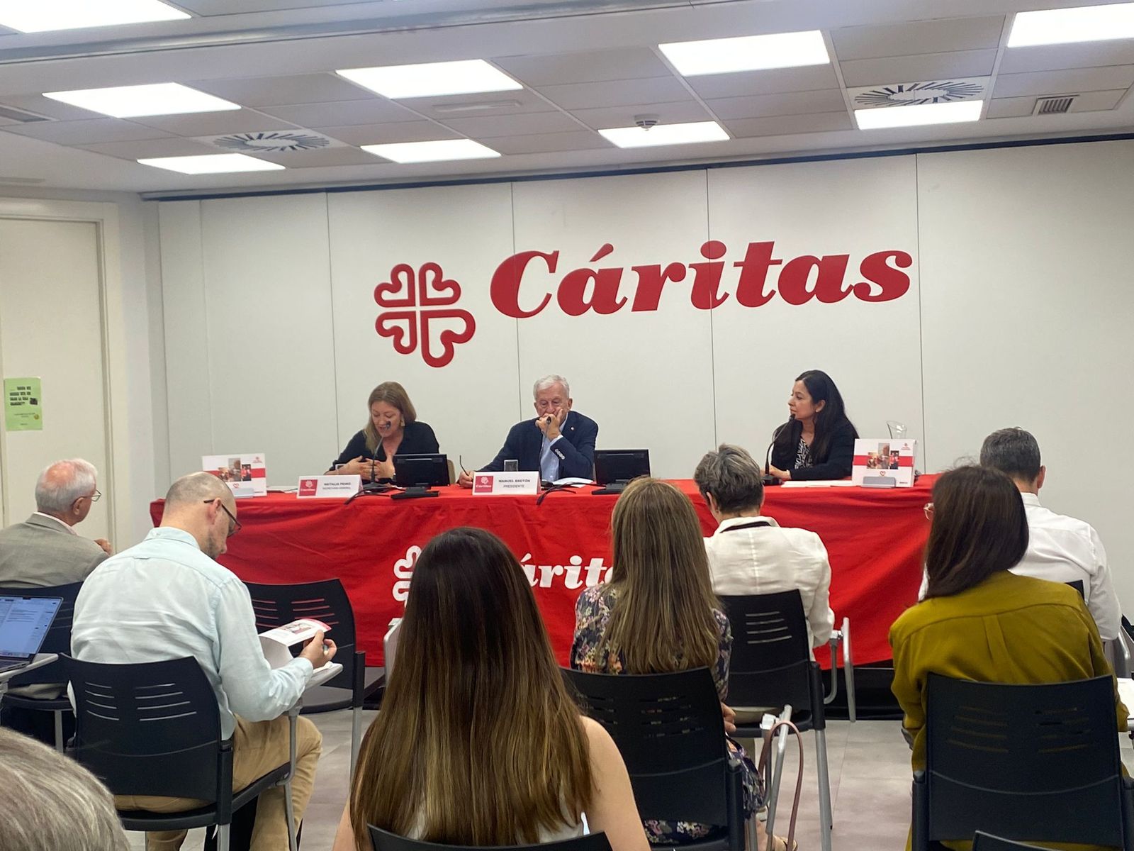 Presentación de la Memoria de Cáritas Española