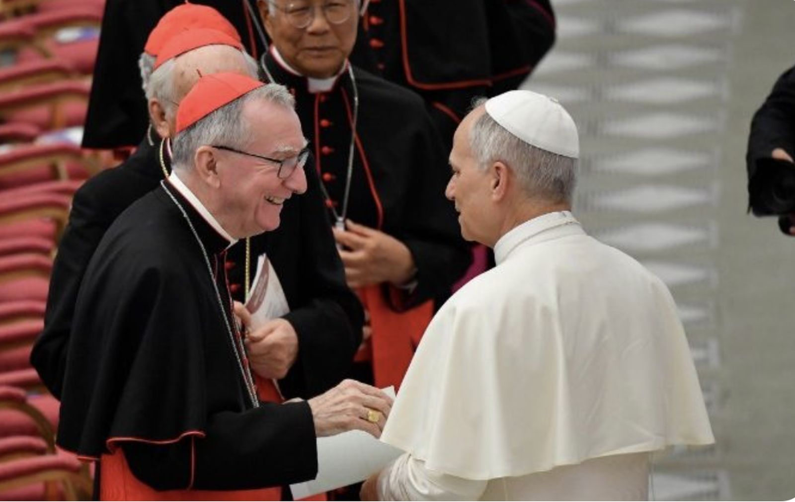 León XIV y Parolin