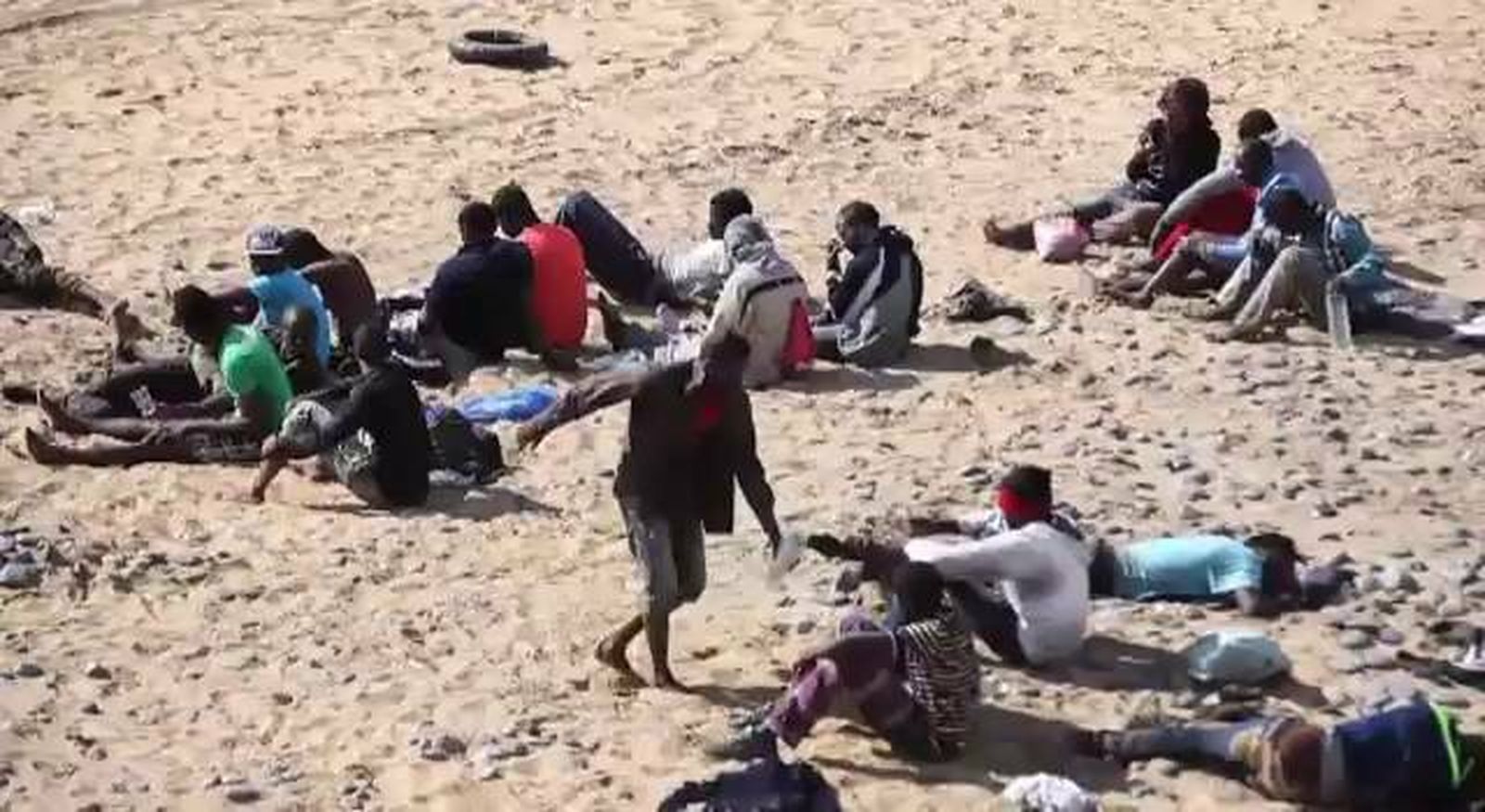 En las playas de Canarias