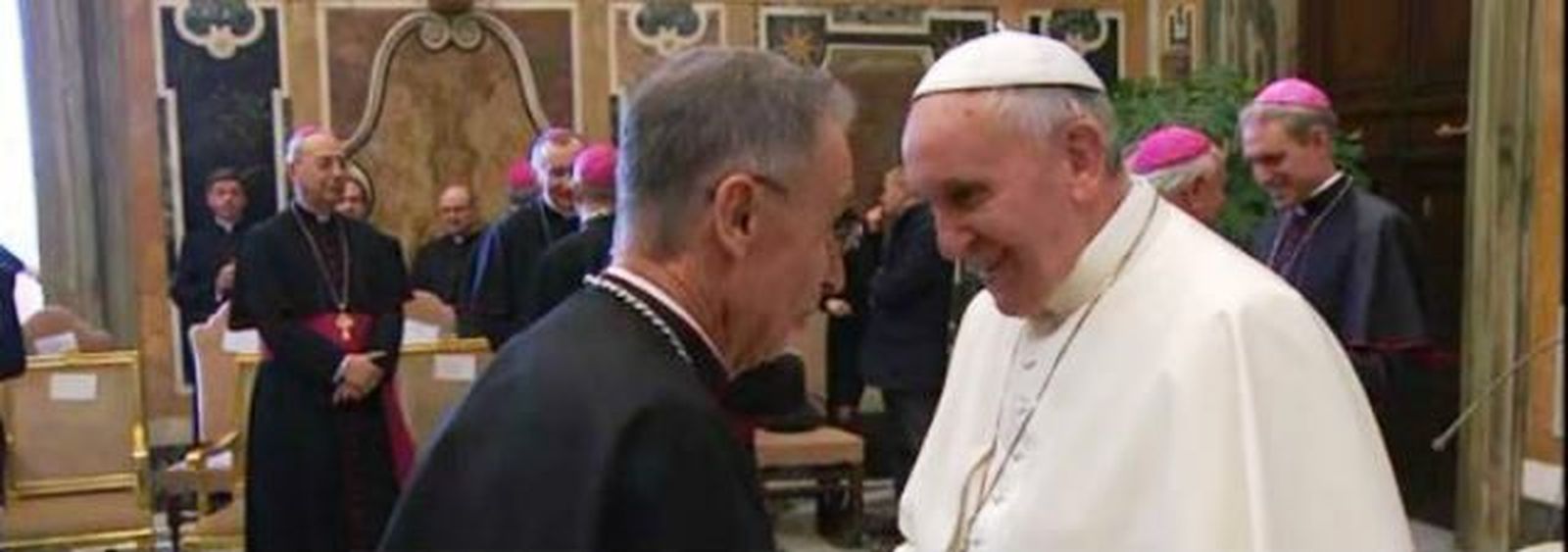 Ladaria, con Francisco