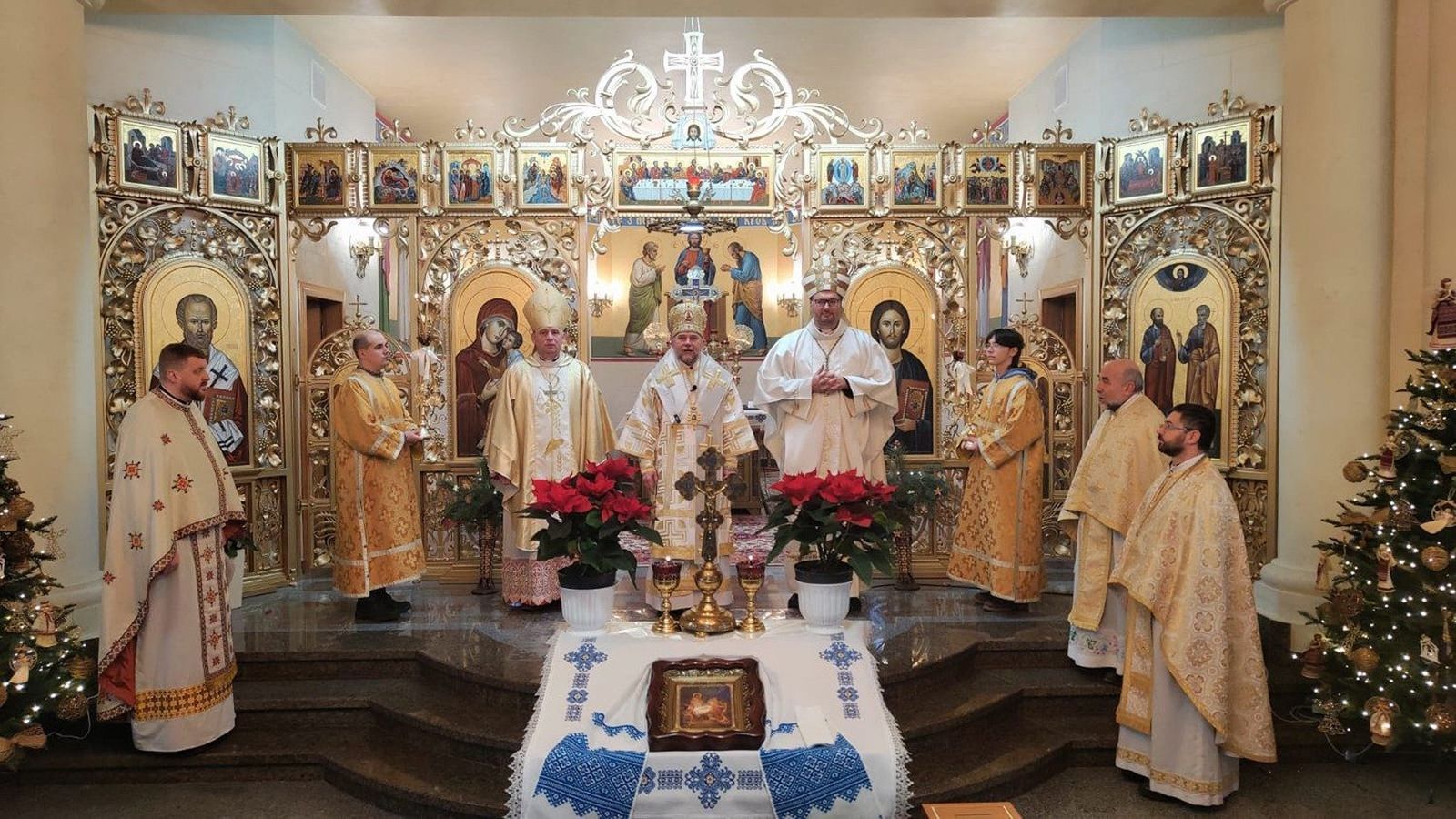 Misa de Navidad en Járkov