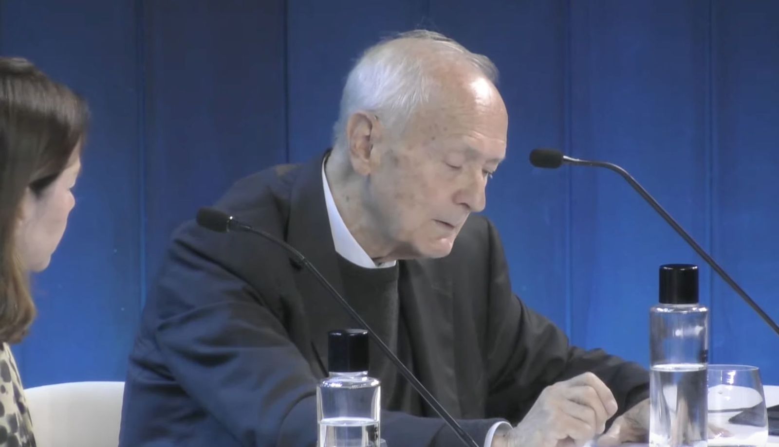 Intervención del profesor Laboa