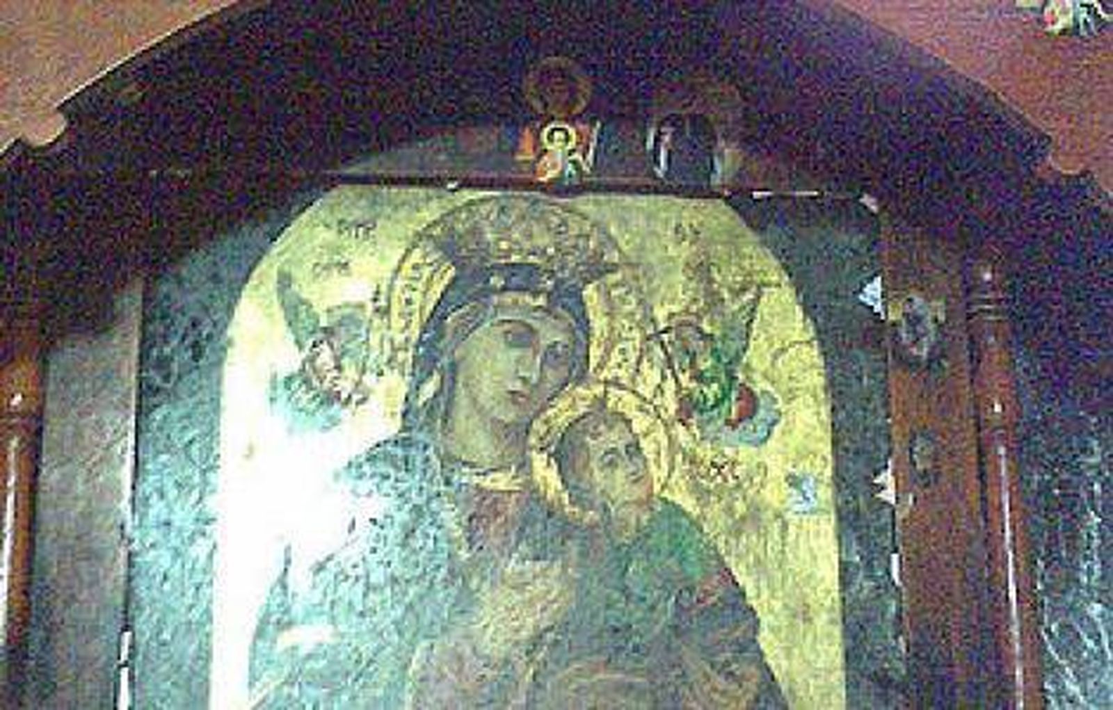 Icono mariano de la iglesia ortodoxa