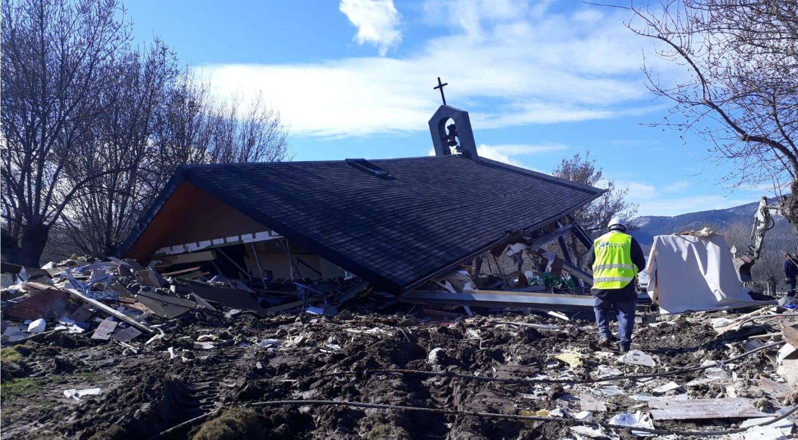 La capilla derribada de Prado Nuevo
