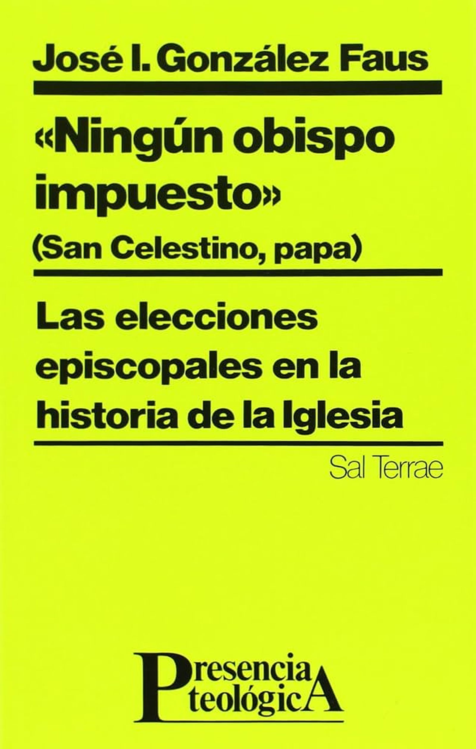 Ningún obispo impuesto. González Faus