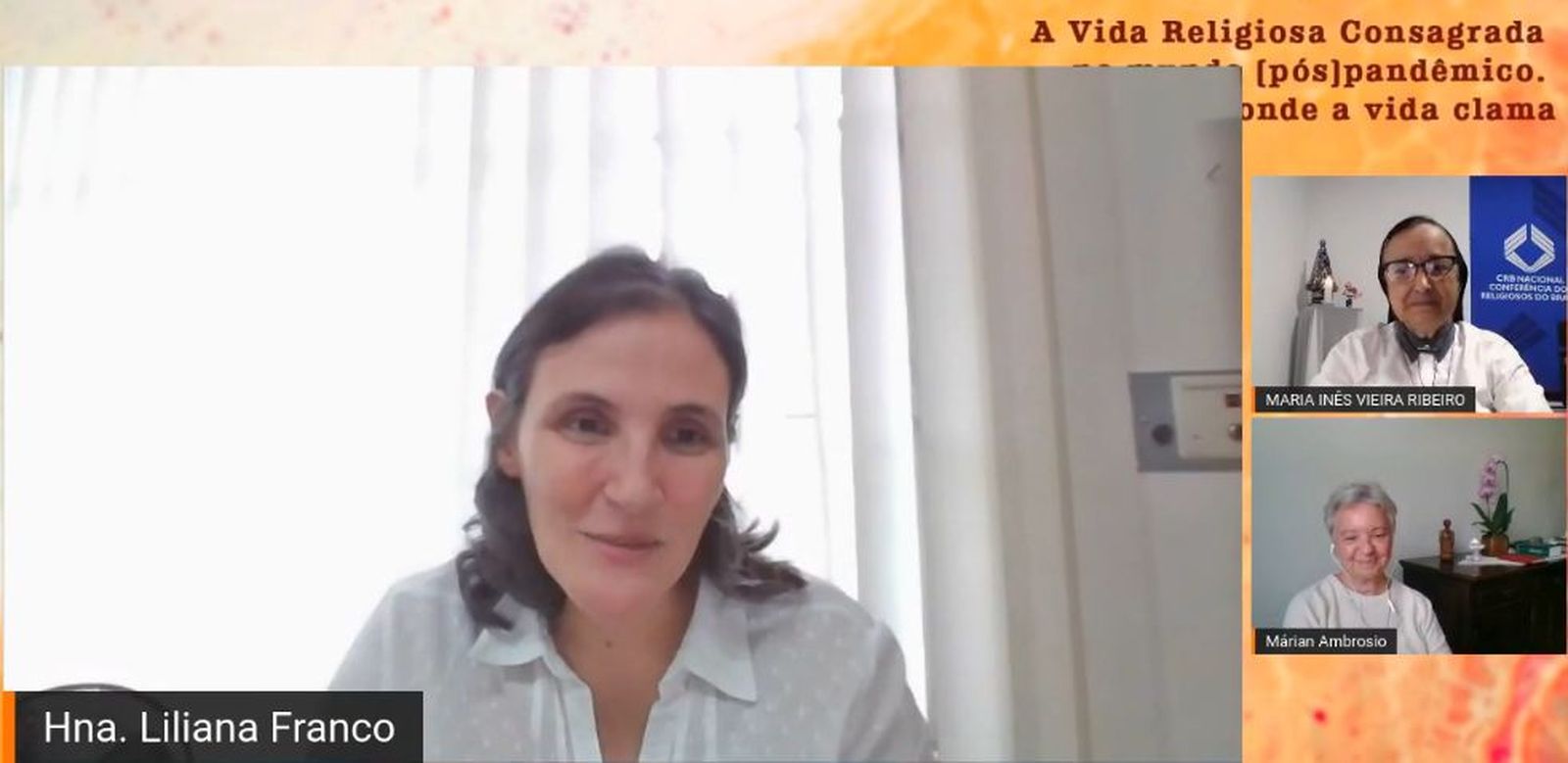 webinar sobre la Vida Religiosa en la (Post)Pandemia
