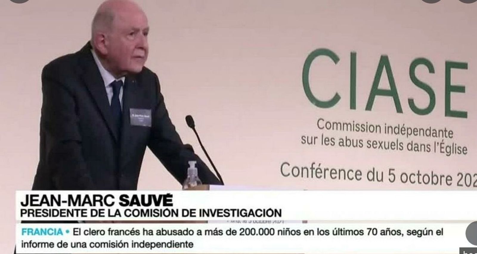 El informe Sauvé