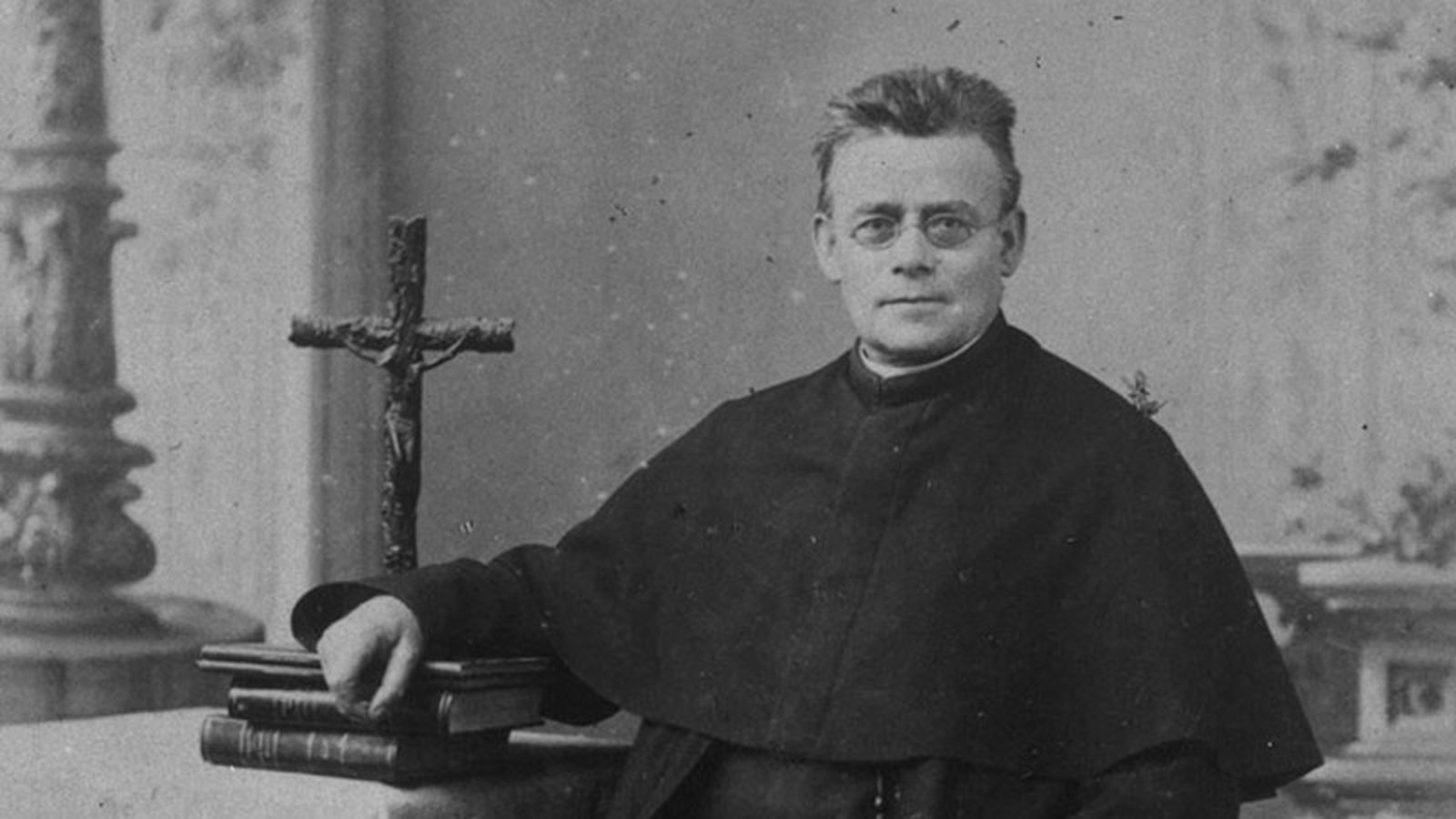 P. Franziskus María vom Kreuze Jordan, fundador de los salvatorianos, en 1903.
